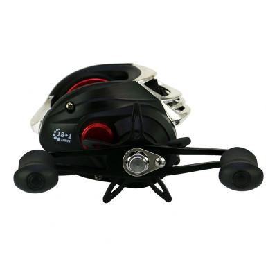 China Baitcasting All Metal Bearings Left Hand Reel 18+1 Waterproof High Speed Fishing / Right Hand Fishing Reels With Magnetic Brake SystemHot Salt for sale