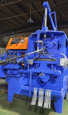 China Alta velocidad automática de PVC revestido de alambre de lavandería colgador de la máquina de fabricación PLC y control del inversor de alta precisión en venta