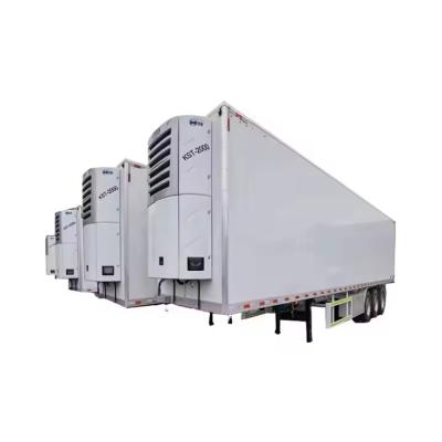 Cina CIMC Van refrigerato Cost 3 Axle Deck Fridge Prime Cargo Reefer Semi Trailer Refrigerato Semi Trailer Refrigerato Van Trailer in vendita