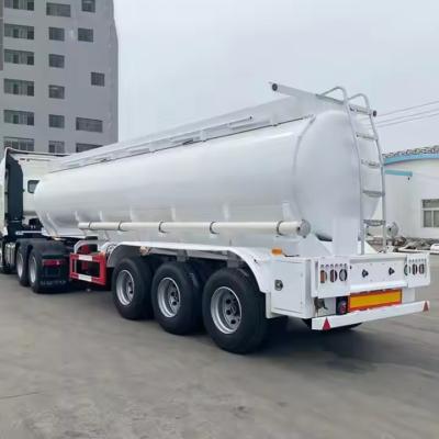 China Fuel Tanker Oil Petrol Fuel Tanker Semi Truck Trailer 40000 45000 Liters Semi-trailer High Strength Steel 70tons for sale