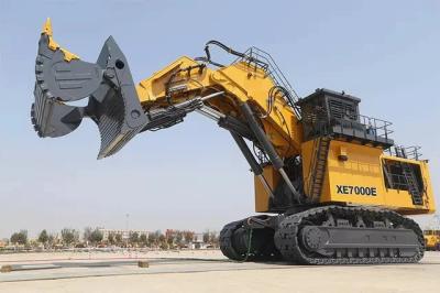 China Shovel 360 Degree Drone Footage XE4000 Powerful Mining Shovel Heavy Excavator 180-200Ton for sale
