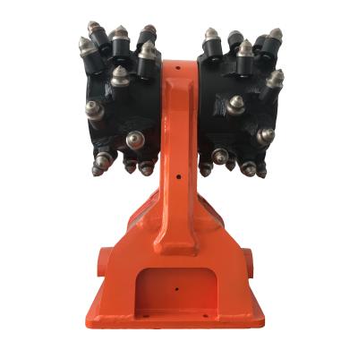 China Schaukeln Sie Schleifer-horizontalen hydraulischen Trommel-Schneider HDC18 für Hyundai-/Volvo-Bagger zu verkaufen