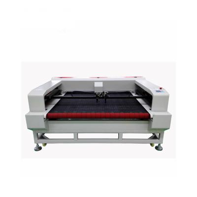 China Laser CUTTING Double Gantry Automatic 1820 Fabric Roll CO2 Laser Cutting Machine With Camera for sale