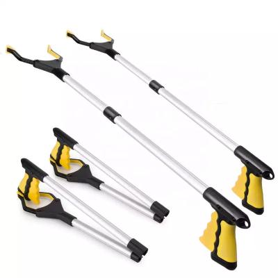 China Practical Extra Long Garbage Picker Foldable Claw Grabber Garbage Reacher Garbage Picker Garbage Picker Reaching Tool for sale