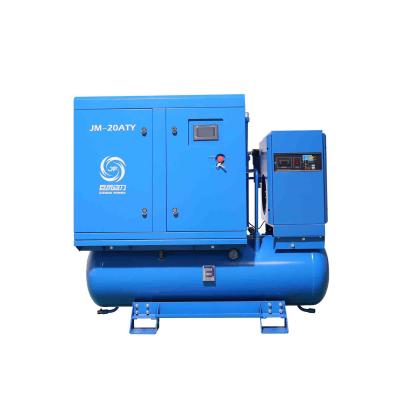 Cina Compressore d'aria a vite combinato da 200 a 500 litri 380V elettrico colore personalizzato in vendita