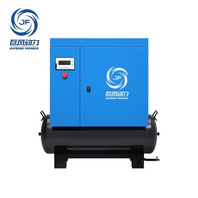 China 110V/220v Single Phase Voltage Portable Screw Air Compressor for sale
