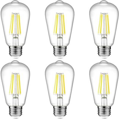 China Modern Vintage LED Edison Bulbs, ST58 Led Filament Bulb, Medium E26 Led Bulbs for sale