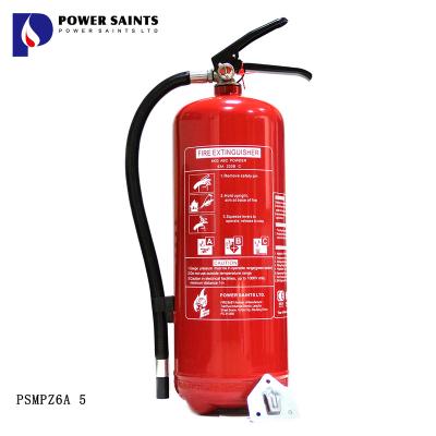 China 6KG DCP EXTINGUISHER WITH NF&KITE MARK APPROVAL BSI PSMPZ6A/6 for sale