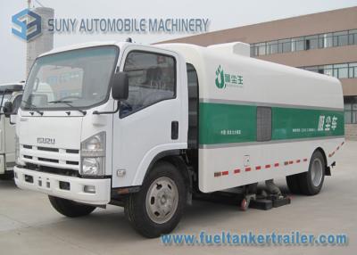 China Dust Sunction Isuzu Sanitation Truck , 6 Wheels 4 X 2 3500KG Road Cleaning Truck for sale