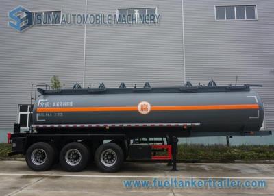 China Remolque del tanque de aceite de la solución del hidróxido de sodio, el tanque de acero de carbono 20 m3 en venta