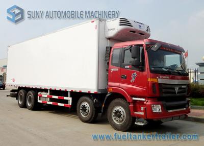 Chine 45-50 8x4 cubique a frigorifié les locations FOTON - Auman de Van et de camion 280 kilowatts/380 puissances en chevaux à vendre