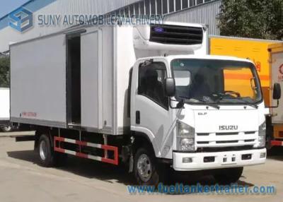 Cina 139 chilowatt/190 cavalli vapore ISUZU 700p hanno refrigerato il carico del camion di consegna noleggio del camion del frigorifero di 10 T in vendita
