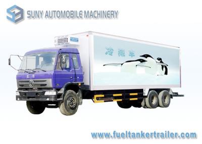 Cina Cummins Engine 210 HP 6x4 Refrigerator Van Truck Load 20 T - 25 T in vendita