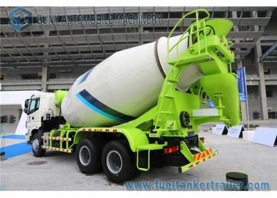 China Auman ETX 10 Cbm 6 x 4 caixa de engrenagens portátil da velocidade do caminhão 9 do misturador concreto do caminhão à venda