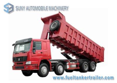China 371hp Sinotruk engine HOWO Heavy Duty Dump Truck 8x4 Load capacity 50 T 30 cubic cargo for sale