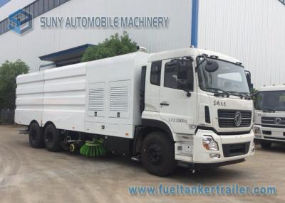 Chine camion sec/humide d'aspiration de la poussière de Dongfeng Kinland de camion de balayeuse de route 18000L de route de balayeuse de vide à vendre