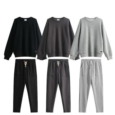 China Men's Breathable Winter Sweatsuit Sellers Wholesale Custom Logo Printing Running Wear Tracksuits Hoodie Tracksuit Set for sale