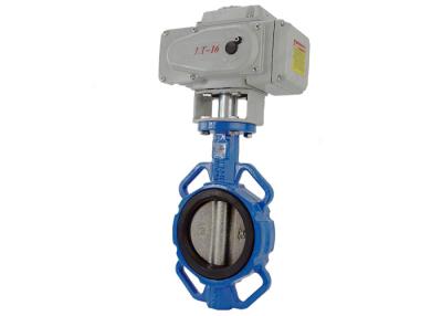Chine Type de gaufrette d'axe de valve motrice électrique d'eaux d'égout d'eau demi à vendre