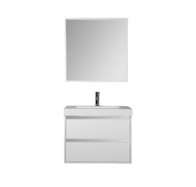 China Modern ENTOP MDF PVC Cabinet Bathroom Vanity Bathroom Shower Set for sale