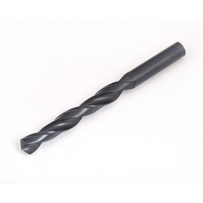 China Black HIGH SPEED STEEL Factory Supply All Size High Speed Steel Safe To Use Parallel Shank Twist Drill Bit for sale