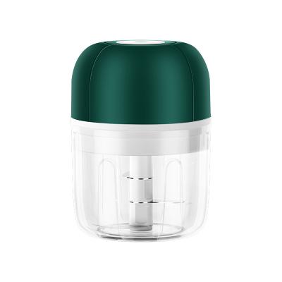 China 2021 Viable New Usb Charging Mini Electric Garlic Chopper Portable Rechargeable Vegetable Grinder Processor for sale