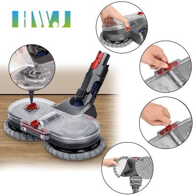 China Washable and Reusable Electric Mop Head with Removable Water Tank for Dysons V7 V8 V10 V11 Dry and Wet Cordless Mop Vacuum Cleaner Replacement Parts for sale