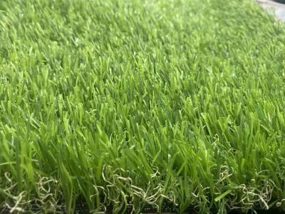 China Outdoor Sports Grass Artificial Turf Rug Green Carpet With Drainage Holes Density 21000 for sale
