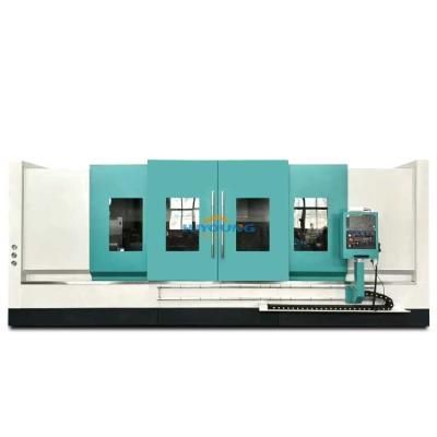 China Long Distance Tck600-3000mm Slant Bed Machine With Driven Turret Y Axis 45degree Inclined Bed for sale
