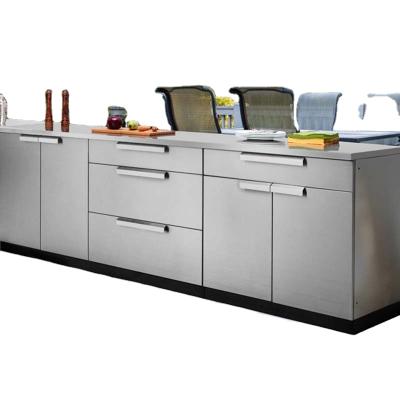 China 2022 Outdoor Modern Design Environmentally Friendly Wholesale Hangzhou Vermont Stainless Steel Kitchen With Grill for sale