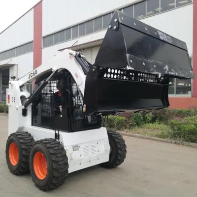 China Pequeño diesel del cargador del buey de la resbalón del arreglo para requisitos particulares para ajardinar en venta