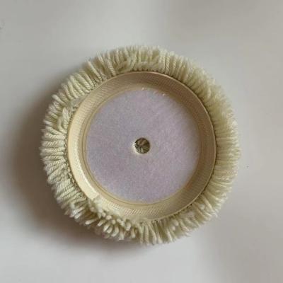 China Car Body 7 Inch Wool Polishing Pad Is Used For Automobile Polishing 100% Wool Polishing Pad 3m Wool Polishing Pad for sale