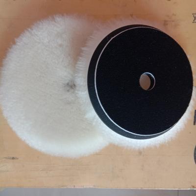 China Car Body Polish Pad Ring Wool Buffing Pad Used For Polishing And Waxing for sale