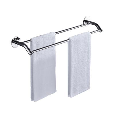 China BACKREST 304 Stainless No Drilling Simple Standing Towel Rack Pole Towel Holder Wholesale for sale