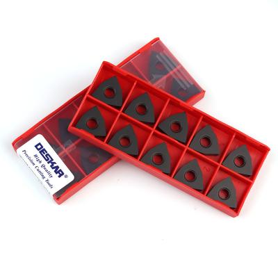 China External Turning Inserts DESKAR WNMA080404 WNMA080408 WNMA080412 LF3018 Carbide Inserts CNC External Lathe Turning Cutter Cutting Tool For Cast Iron for sale