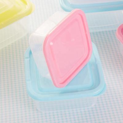 Chine Récipients en plastique miniature pour réfrigérateur et micro-ondes à vendre