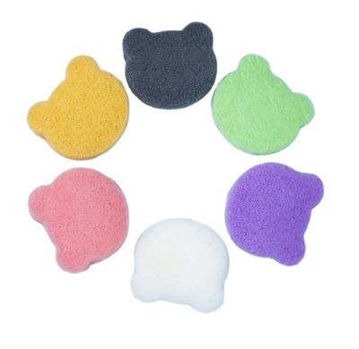 China EXFOLIATING SAIYII newcomer 100% natural konjac breath facial wash wholesale konjac exfoliating sponges for face for sale
