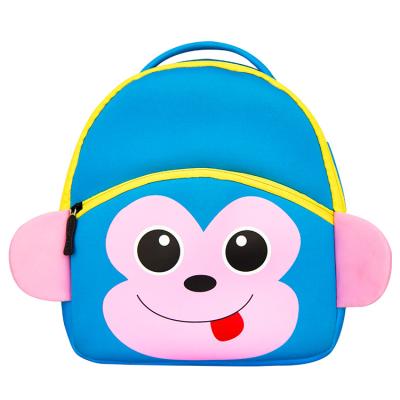 China Waterproof Funny Animal Pattern Boys Style Kids To Bag School Backpacks for sale