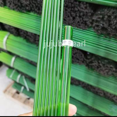 China Lighting direct sales glass tube and glass factory rod for bead making crafts decoration for sale