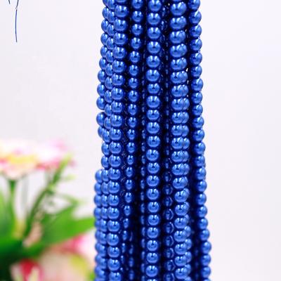 China Jewelry Making Wholesale Custom 4-12mm Series Shape Glass Crystal Pearl Beads Strands For Jewelry Making for sale