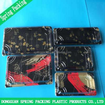 China Food Making PE PVC PP PS APET PET PUNCHES Blister Thermoforming Plastic Food Tray Vacuum Forming Machine Sushi Fog Boxes for sale