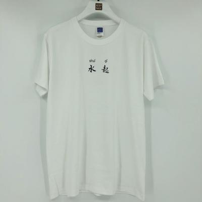 China Wholesale custom plus size factory print logo t-shirt designs custom blank cotton men t-shirt for sale for sale