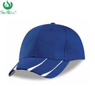 China 6 Panel Custom Embroidered Flexfit Hats 100% Cotton Hard Pre - Curved for sale