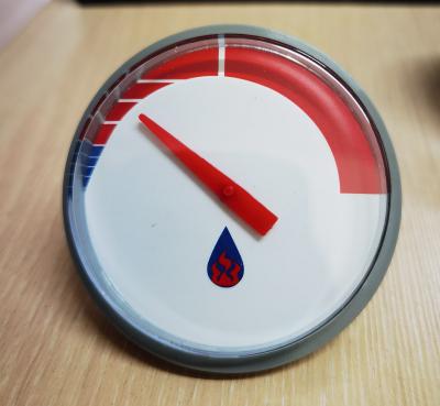China elektrische Warmwasserbereiter-Thermometer 0C-90C Warmwasserbereiter-Thermometer Rundkessel-Thermometer zu verkaufen