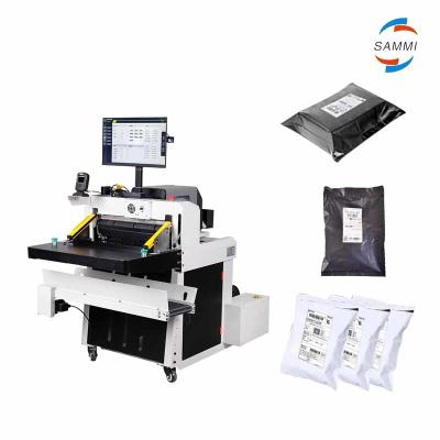 China Professional E-commerce Express Black PE Bagging Machine For Packaging Bags Of Daily Necessities Shoes Clothing And Toys for sale