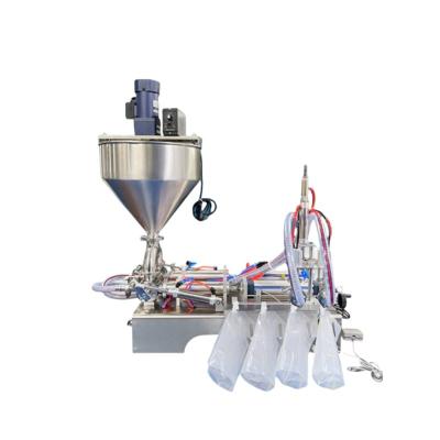 China High Quality Industrial Semi Automatic Honey Beverage Bag Spout Pouch Juice Filling Machine With Spout for sale