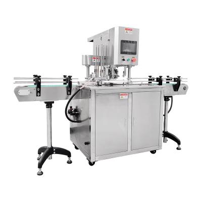 China Heissverkauf Vollautomatische Pneumatische Deckelsiegelmaschine Metalldose Schließdose Getränkedose Siegelmaschine Lebensmittel Chemische Anwendungen Motor zu verkaufen