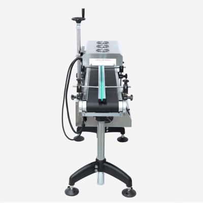 China Automatic Continuous Plastic Bottle Heat Sealing Electromagnetic Induction Aluminum Foil Sealing Machines for sale