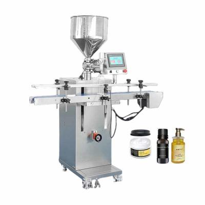 China 2025 New Automatic Liquid Paste Hot Sauce Vertical Filling Machine Juice Chili Sauce Honey Packaging Machine With Conveyor for sale