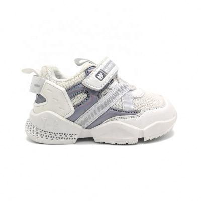 China Factory Designer Customization Brand Breathable Toddler Shoe Wholesale Arch Support Kids Round Shape To Children Mesh Sneakers Shoes for sale