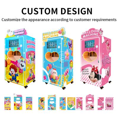 China Máquina de venta de globos OEM con logotipo LED personalizado, multilingüe, bajo MOQ 1 unidad en venta